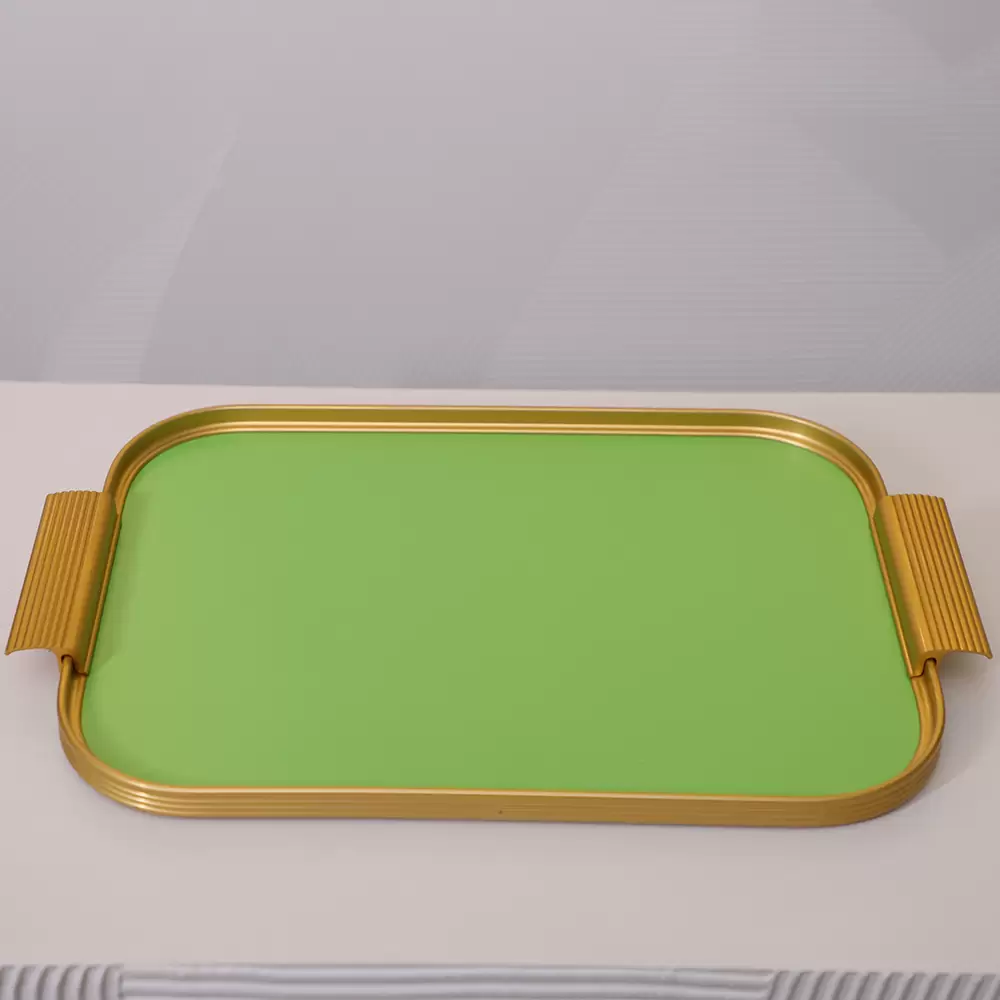 S14 TRAY. SUMMER GREEN/ GOLD